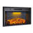 Kylah Recessed Electric Fireplace with Multicolor Flame,Remote Control & Sound of Crackling Fire-246167393