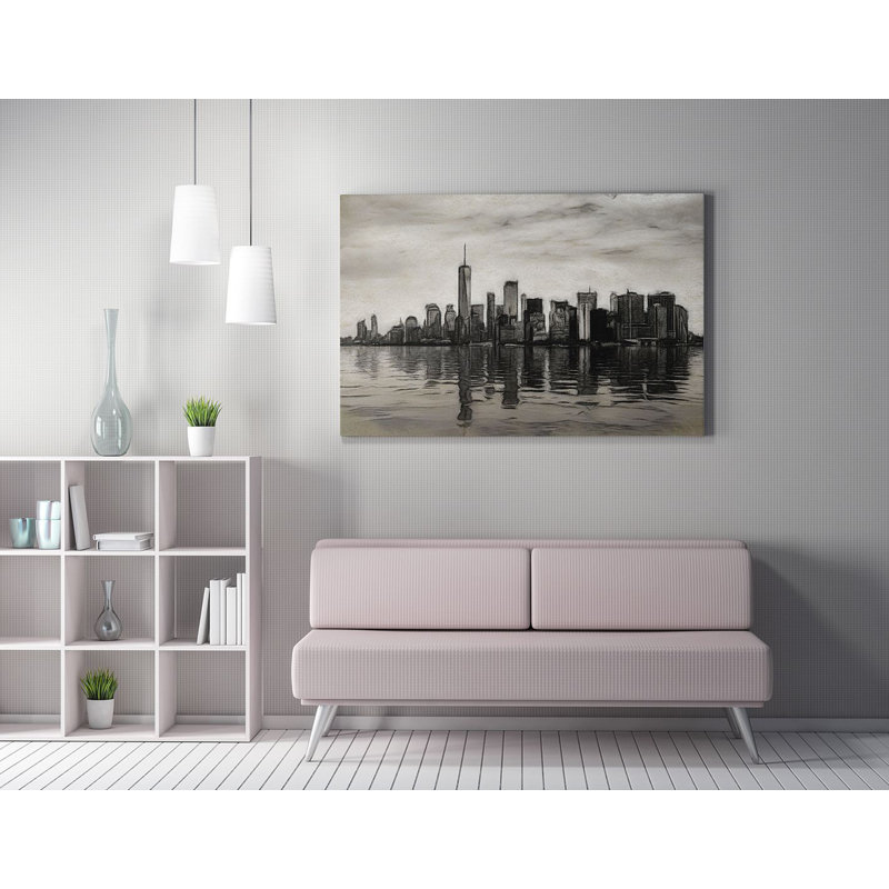 Peinture décorative sur toile
