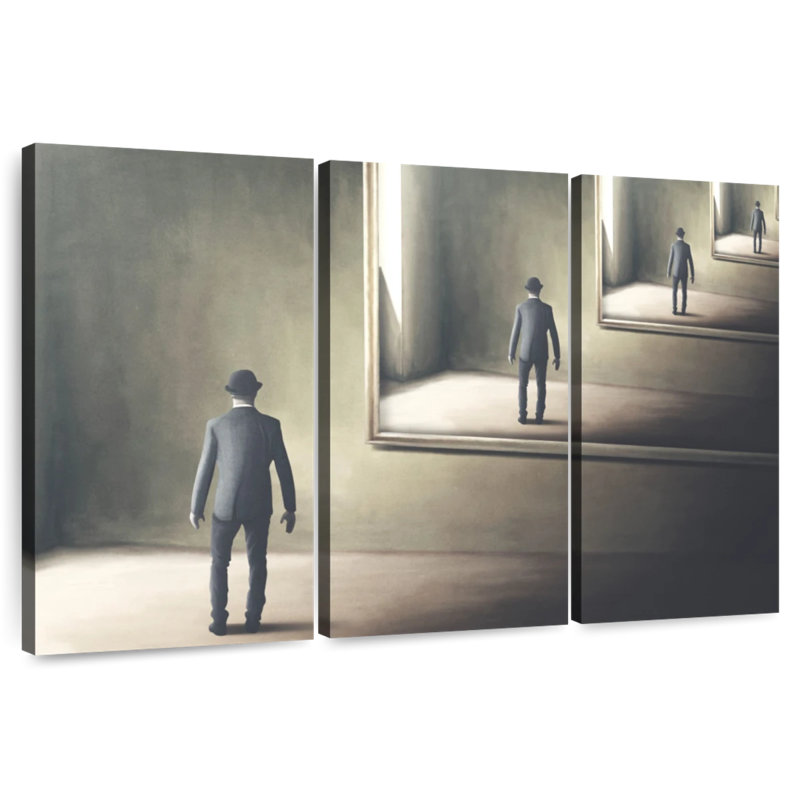 Kelan Infinite Man, 42" H x 65" W