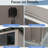 6Ft X 5Ft Outdoor Metal Storage Shelf - Galvanized Steel Frame, Panels, Transparent Cover, Sliding Door With Padlock, Easy Assembly Unit Tote Iron Build, Robust Paneling, Lock, Shed-125090426