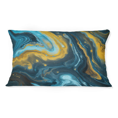 Coussin Agathe Ripple Golden Rivers