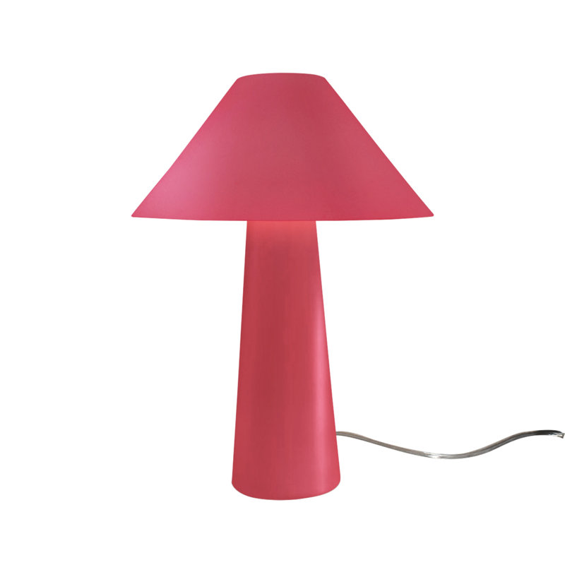 Lampe de table en céramique Caroldine, Cerise