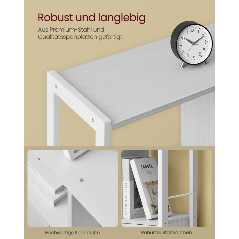 Natalio 154.5cm H x 74cm W Bookcase