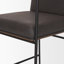 Tabouret en cuir véritable Sidney-1329357496