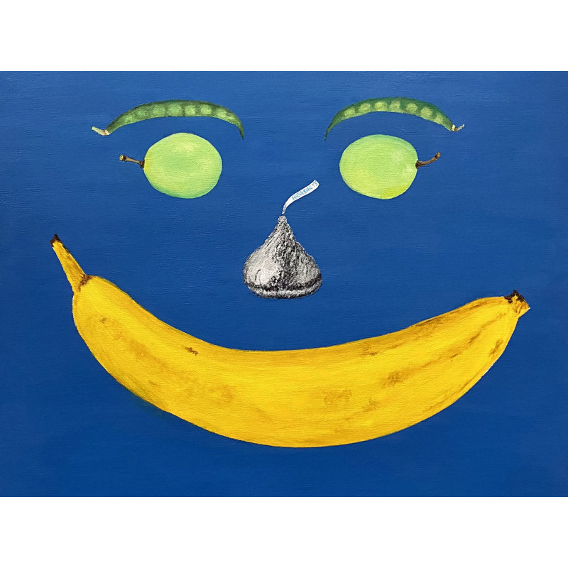 Food Face Print by Tom Blood