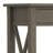 Kitchener 47"W Solid Wood Contemporary Storage Console Table with 2 Drawers and Bottom Storage Shelf-1116914085