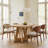 Square Wood Dining Table-325645933