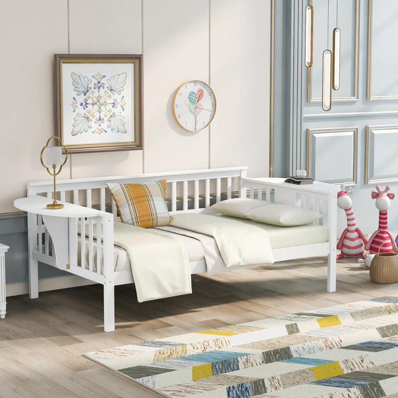 Alonte Kids Daybed, White, Twin
