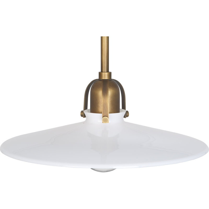 Arial 1 - Light Pendant, Warm Brass