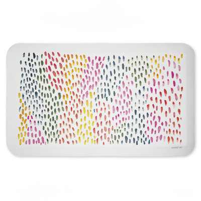 Tapis de sol anti-fatigue imprimé Fullness Of Dots, design par Danhui Nai