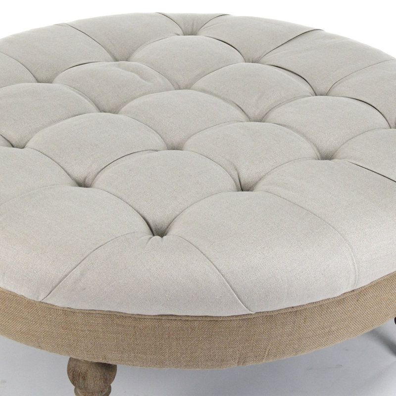 Maison Round Ottoman