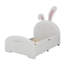 Lit princesse en forme de lapin revêtu de tissu pour lit simple-1822929275