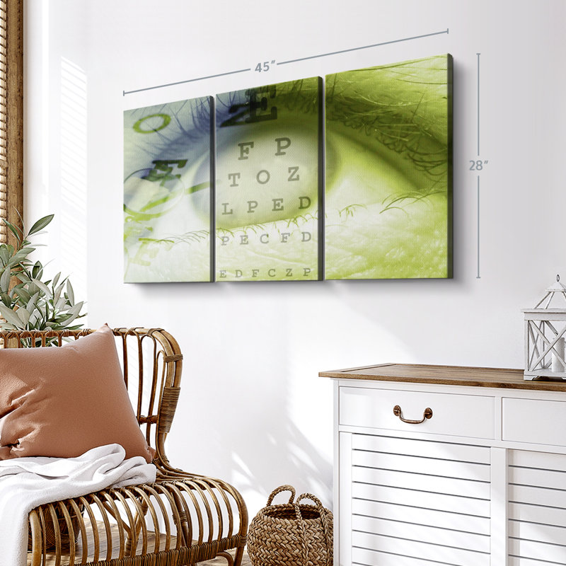 «Science Vision», impression sur toile «Science Vision», H 28 po x l 45 po