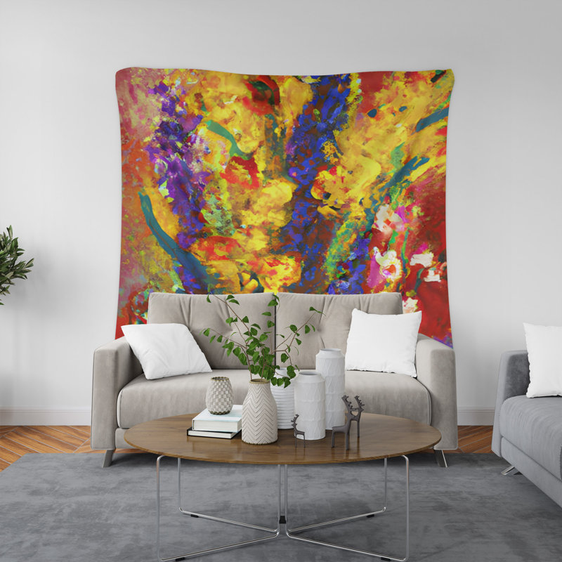 Tapisserie murale, H 60 po x l 51 po