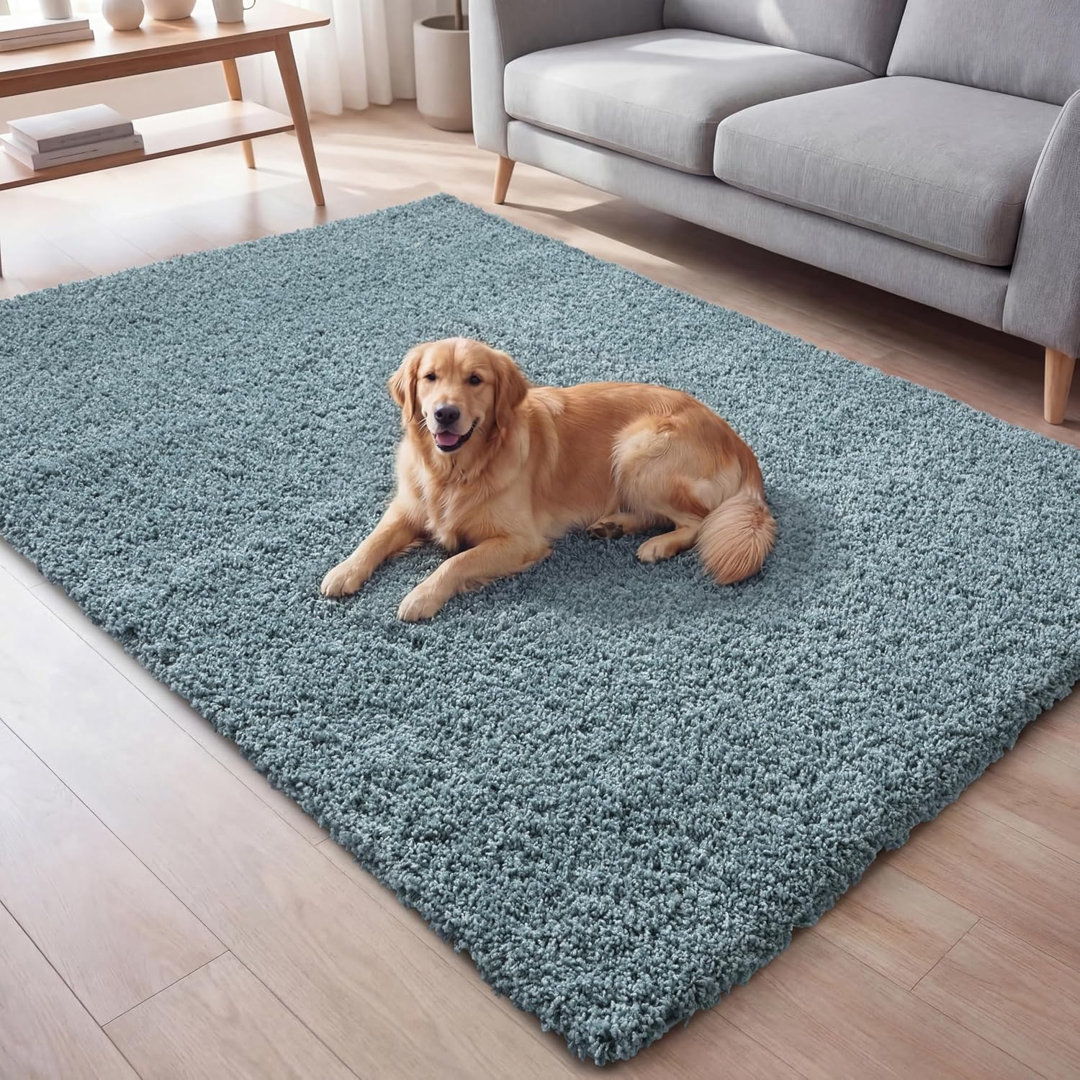 Ruglenza Galaxy Shaggy Rug - Blue / 170Cm - Image 2