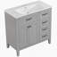 Ensemble de meuble-lavabo avec tiroirs-274112888