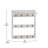 Wall Mount Coffee Mug Rack with Upper Storage Shelf-638948346