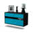 Black/Turquoise