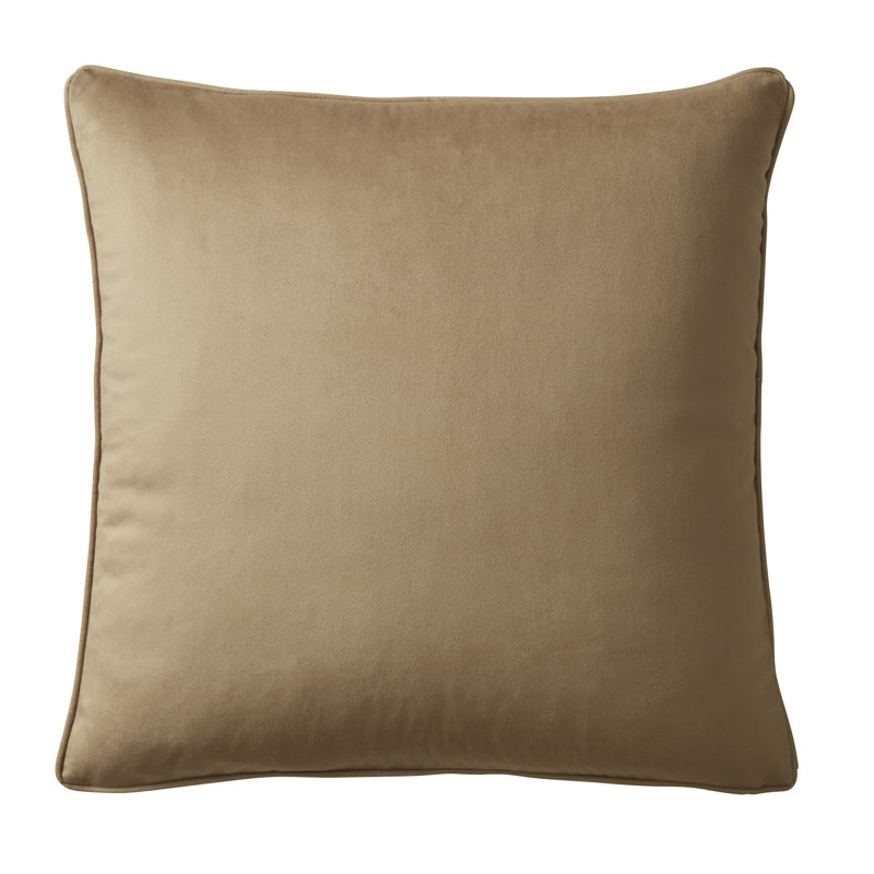 Harlan Solid Colour Bedding, Filled Cushion