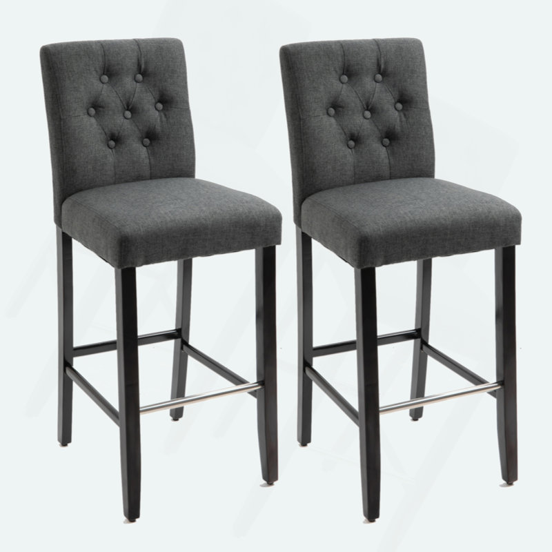 Alecsandra Upholstered Counter Stool