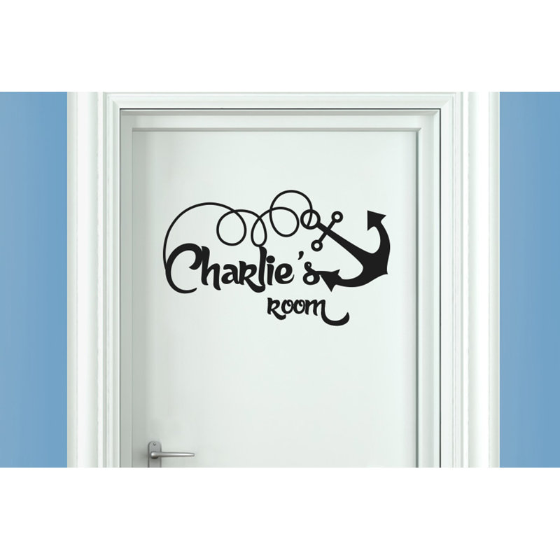 Nautical & Beach Wall Decal, Black