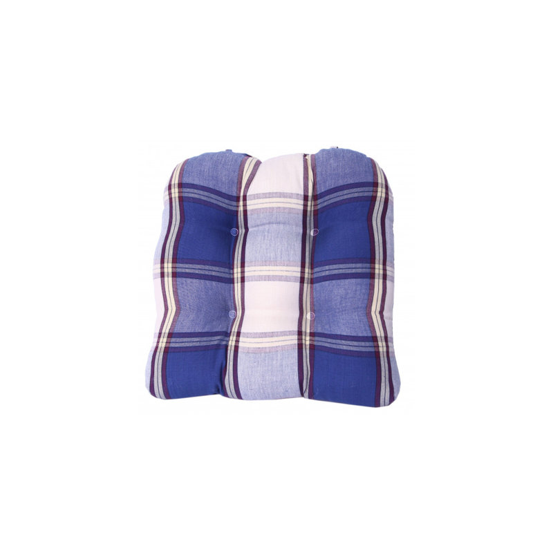 Coussin de coussin de chaise Manz, Bleu marine