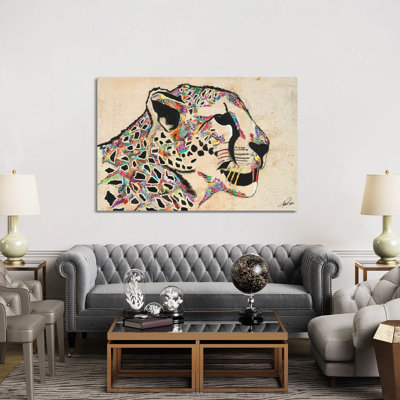 «Serengeti Plains I» par Gina Ritter - peinture sur toile tendue