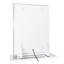 Hollywood Mirage Lighted Makeup Mirror with LED Bulbs Tabletop or Wall Vanity Mirror Power Outlet