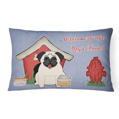 Coussin lombaire intérieur/extérieur rectangulaire dog house