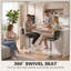 Swivel Upholstered Bar Stool-136959922