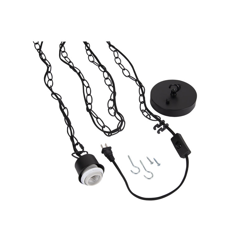 Swag Lighting Kit, Black