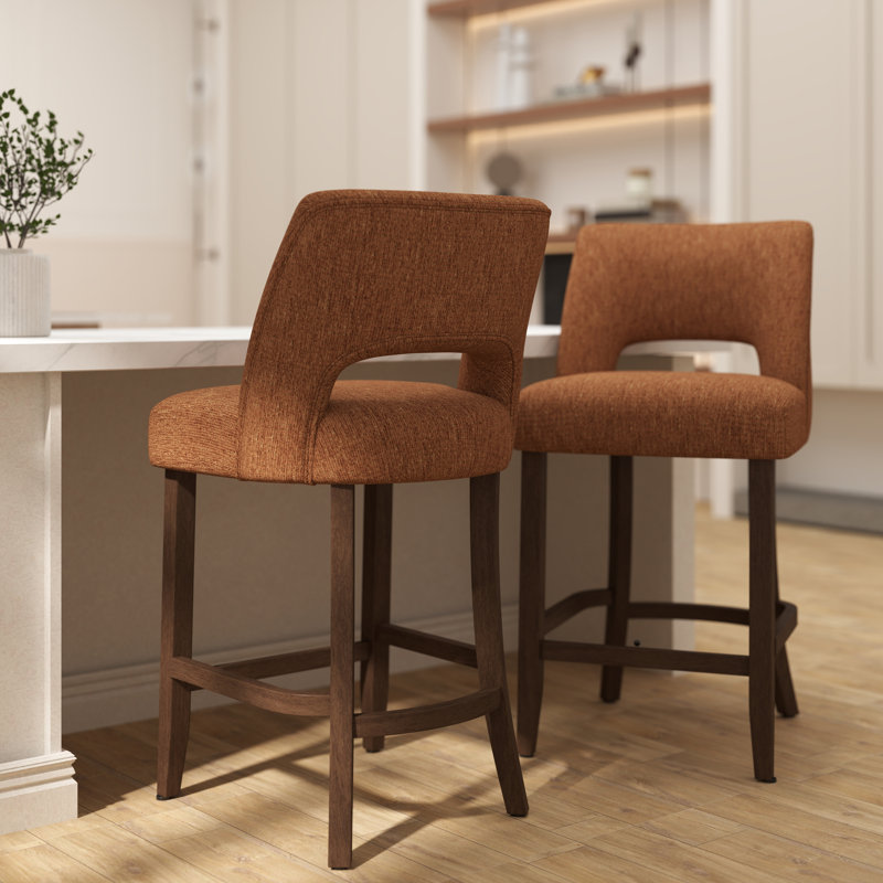 Tabouret de bar Bisto, Orange