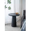 Table d'appoint ronde avec base piédestal