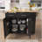 Versatile Rolling Kitchen Island with Multiple Storage Options and Durable Construction