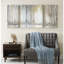 3 Wall Art - Forest With Texture And Hanging Elements Canvas Serene Scene Options