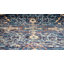 Tapis bleu marine à motif floral Alkire-862948213