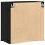vidaXL Wall Cabinet Wall-mounted Engineered Wood Shelves Bathroom Compact-1644880416