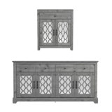 Chessani Transitional 2 Piece Sideboards Set