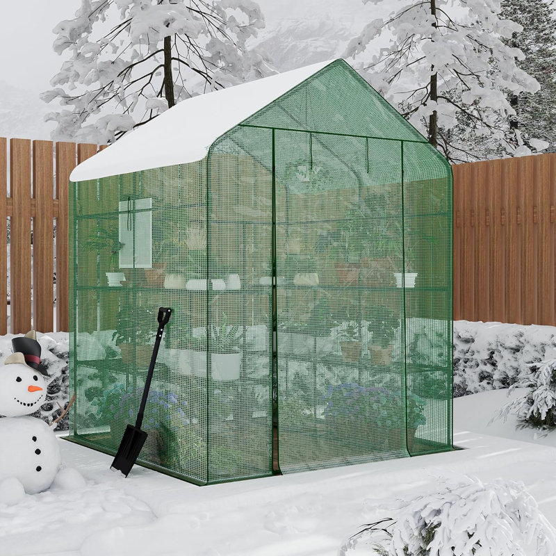 Greenhouses for Outdoors, Durable Green House Kitw, Thicken PE Cover, Portalbe Walk in Green Houses for Indoor Backyard Outside
