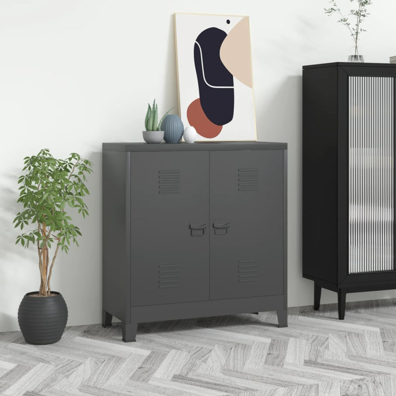 Christinea Accent Cabinet, Dark Gray