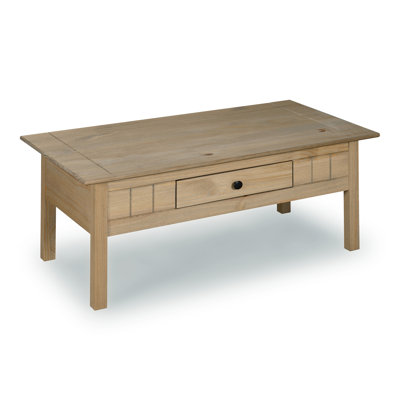 Adelman Solid Wood Solid Wood Coffee Table with Storage