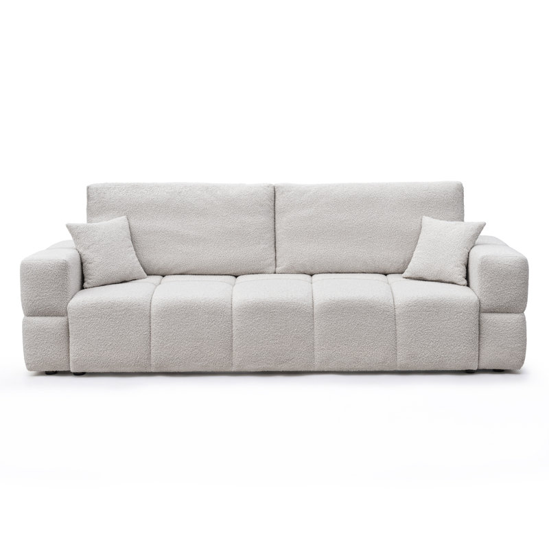 3 Seater Sofa, Light Grey