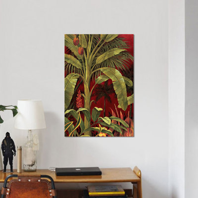 « bali jardin i », reproduction d’art sur toile