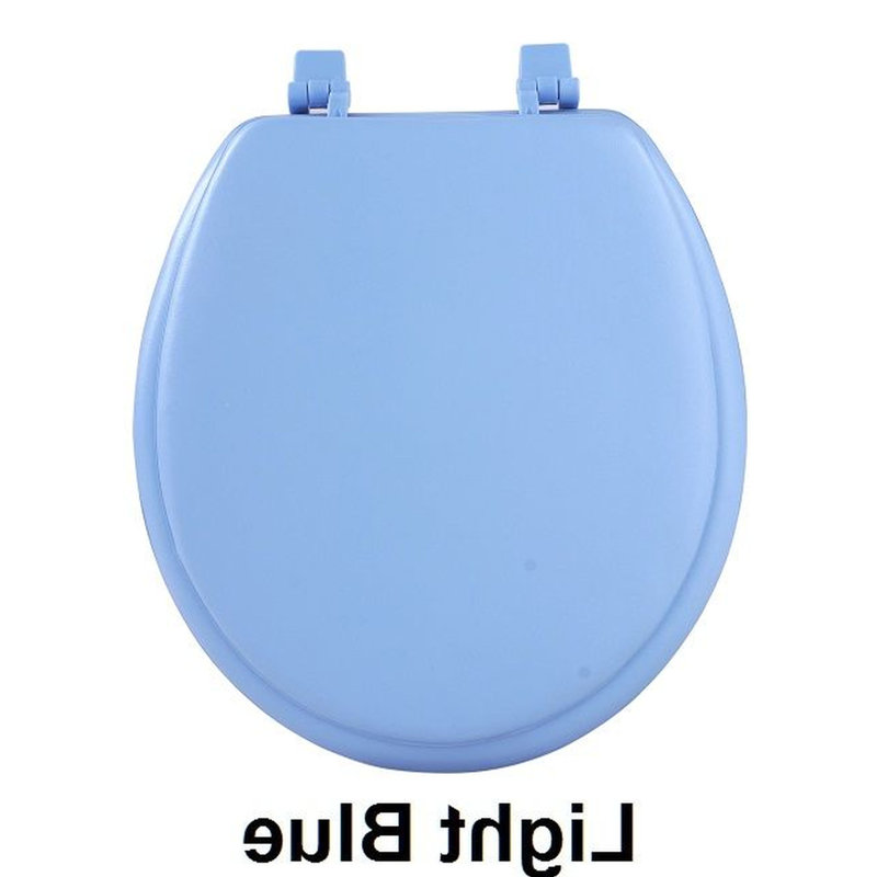 Siège de toilette rond Royal Throne, Bleu