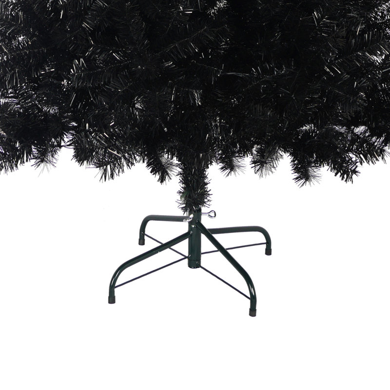 Arbre de Noël artificiel 6 pi avec lumières DEL et forme de chapeau de père Noël courbé