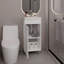 Bathroom Vanity With Sink, 1 Door, 4 Legs, 2 Shelves-200711662