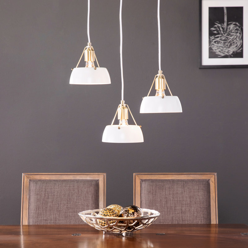 Contemporary 3-Light Cluster Pendant