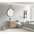 Bueche 24" Single Floating Bathroom Vanity With Engineered Quartz Top