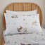 Bunny Rabbit Friends Cotton Duvet Cover Set-89184493
