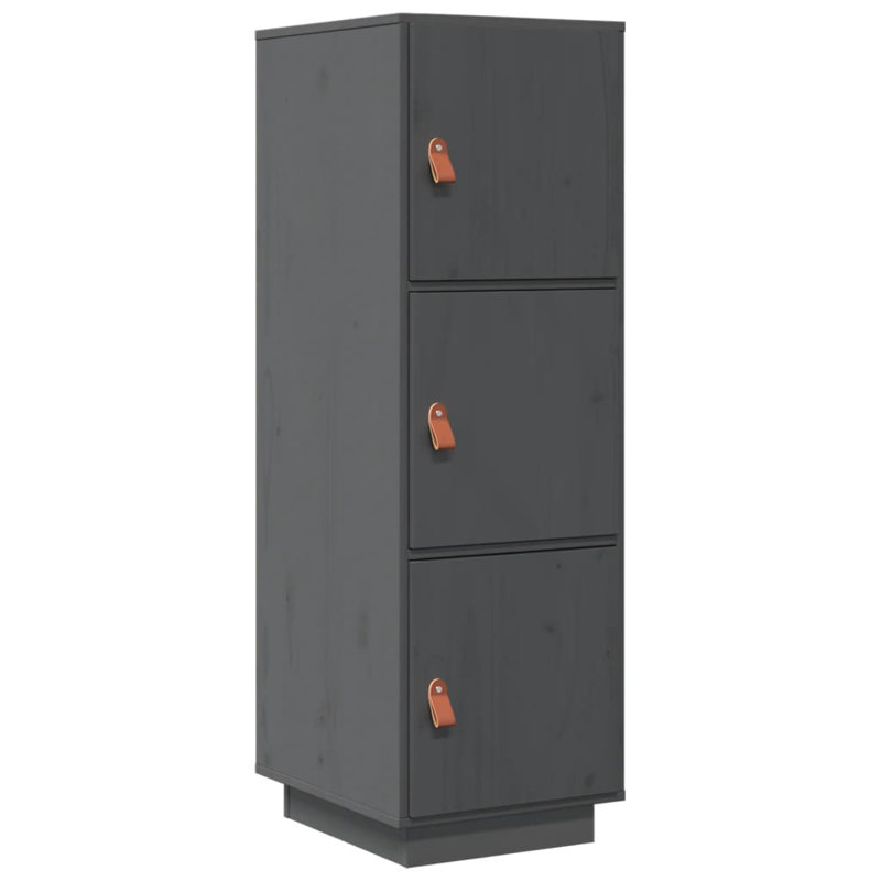 Kayahna 34cm Solid Wood Sideboard, Grey